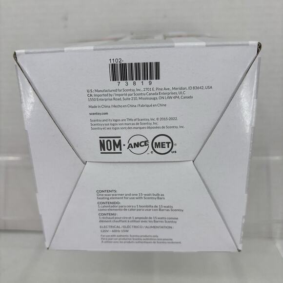 Scentsy Blue Tie Dye Wall Plug Mini Wax Warmer Night Light Home Fragrance - Picture 9 of 12